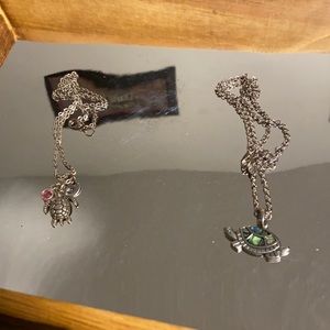 2 Pack Turtle Necklace Bundle